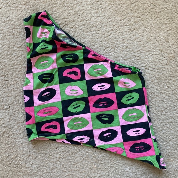 Motel Rocks One Shoulder Set!! - Picture 4 of 5